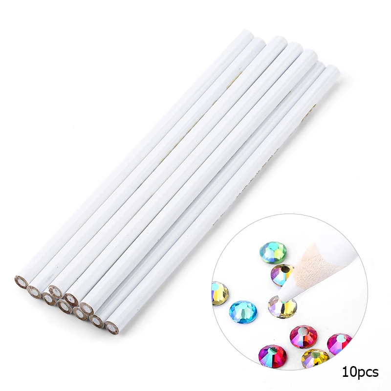 Professional Rhinestones Gems Picking Crystal Tool Wax Pencil Pen Picker Clothing Decoration Tool Diamond Painting Tools