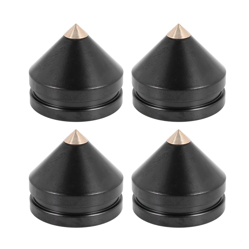 2 Sets Speaker Loudspeaker Spikes Stand Feets Audio Speaker Repair Parts Turntable Stand Shock Pin Nails And Pads