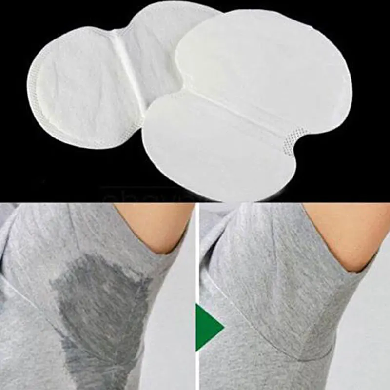 10/20Pcs Armpit Sweat Pads Underarm Summer Ultrathin Disposable Absorbing Anti Perspiration Stickers Underarm Deodorant Gasket