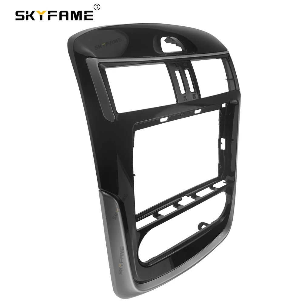 SKYFAME Car Frame Fascia Adapter For Nissan Tiida 2016-2020 Android  Android Radio Dash Fitting Panel Kit