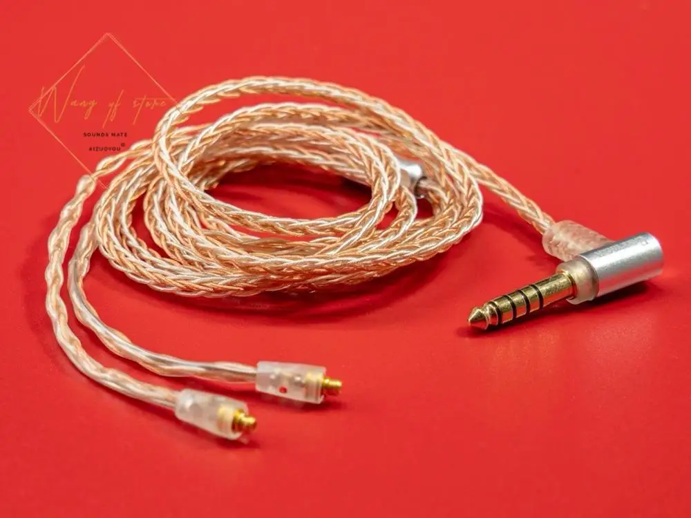 Perfect Tactile Impression Smooth as Silk Hifi Occ Audio Cable Balanced For Westone Adventure Series Alpha Earphone MMXC