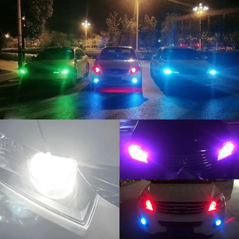 2pcs T10 LED W5W Cob Glass Car Light Bulb 194 168 LED Automobiles Interior Light Dome Reading Lamp License Plate Clearance Light image 6