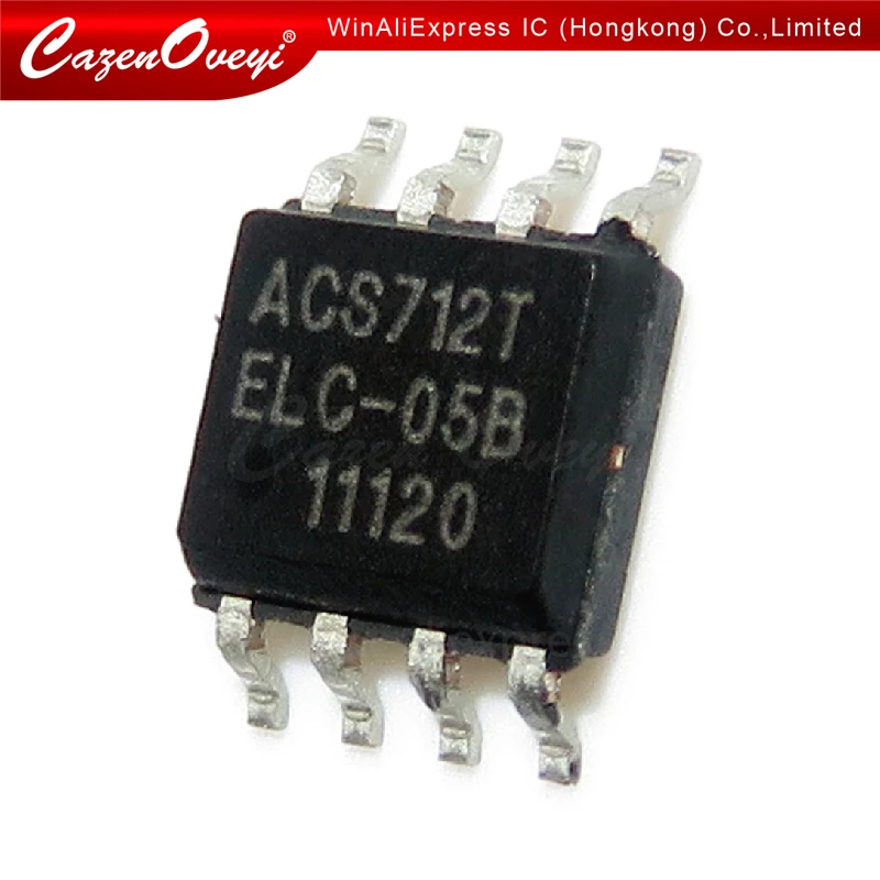 10pcs/lot ACS712ELCTR-05B-T ACS712ELCTR-05B ACS712T ELC-05B SOP-8 In Stock