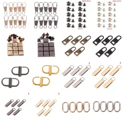 Metal Buckle Clip Bag Chain Strap Rivet Nail Buckle Swivel Screw Stud Button Handbag Chain Hanger Hardware Leather Craft Accesso