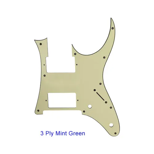 Imagen 2 del producto Xinyue piezas de guitarra personalizadas para tornillos de 10 orificios MIJ Ibanez RG 2550Z golpeador de guitarra Humbucker HH placa rascadora de pastilla muchos colores