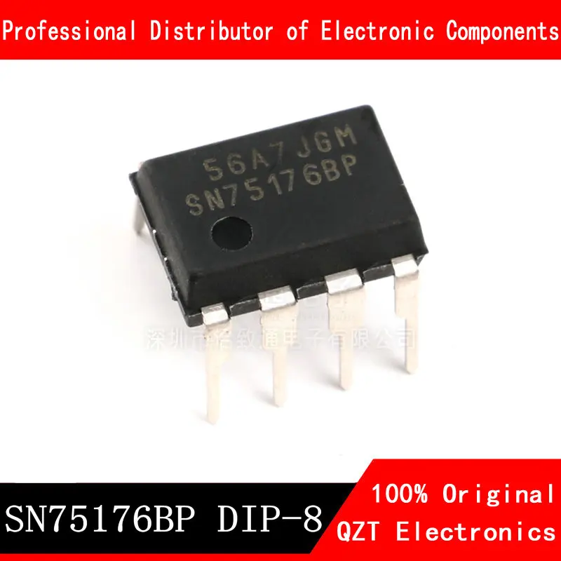 

10PCS SN75176BP DIP8 SN75176 SN75176B DIP 75176 IC new and original