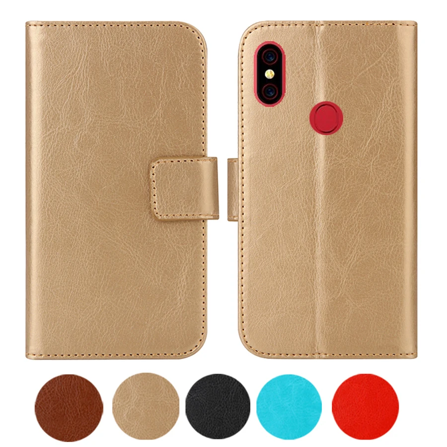 Leather Case For UMIDIGI F1 Play 6.3" Flip Cover Wallet Coque for UMIDIGI F1 Play Phone Cases Fundas Etui Bags Retro