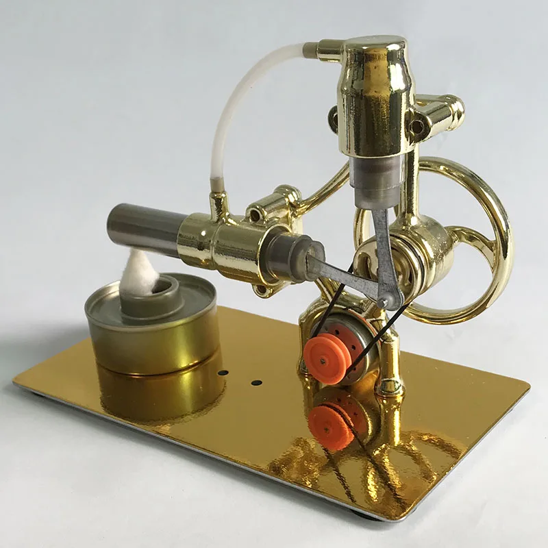 Stirling engine miniature model mini steam power technology small production small invention diy experimental toy