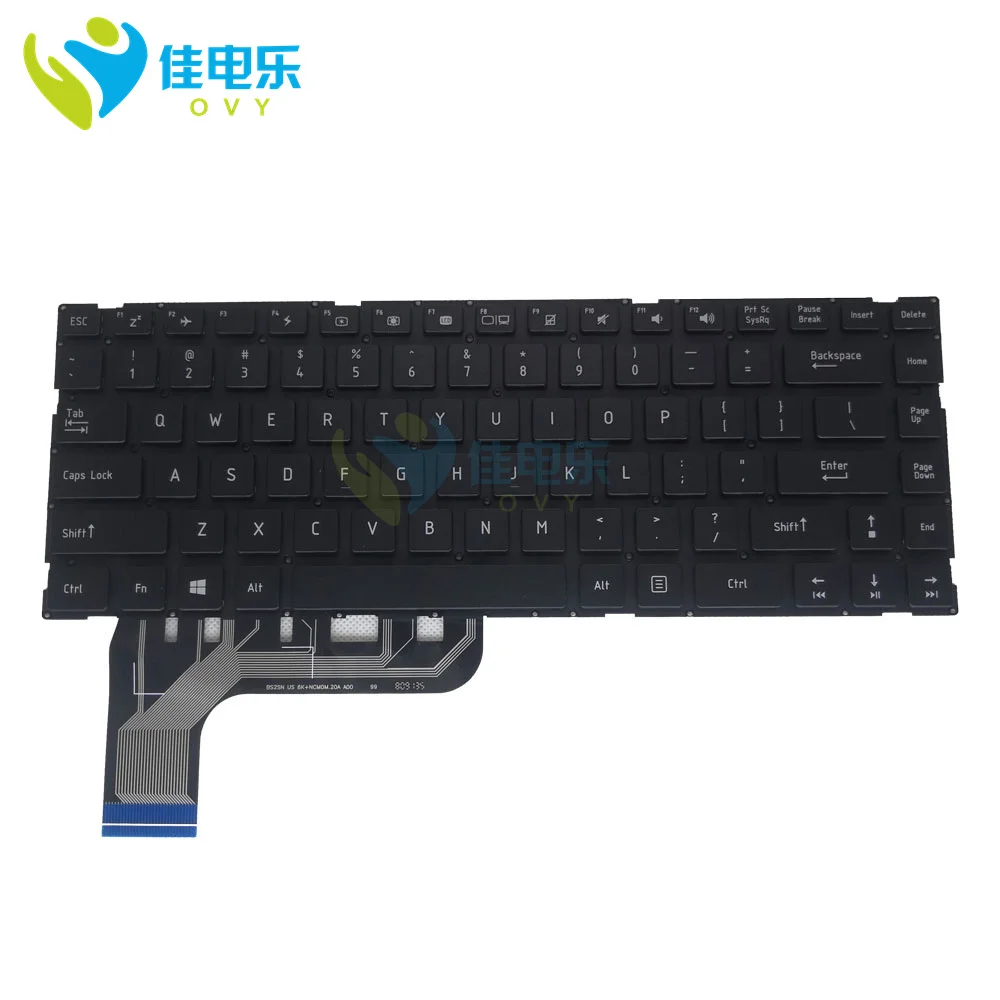 OVY English replacement keyboards for Haier M53 US qwerty notebook PC keyboard black original New laptop sales parts in stock