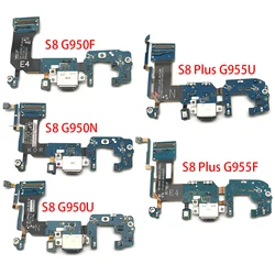 USB Charging Dock Connector Flex Cable Mic Microphone Board For Samsung S8 S9 Plus G950F G960F G960U G965F