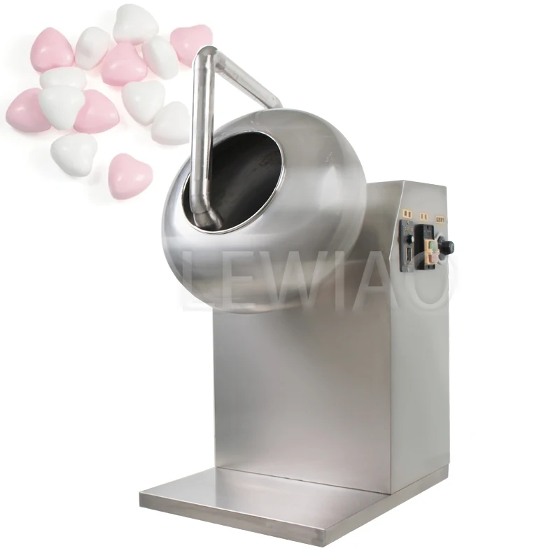 

Chocolate Coating Pan Sugar Polishing Candy Snack Making Machines For Nuts Peanuts Sugar Candy Coating Machine