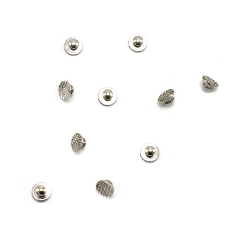 10Pcs/pack Dental Orthodontic Lingual Button For Bondable Round Mesh Base Monoblock Orthodontic Materials