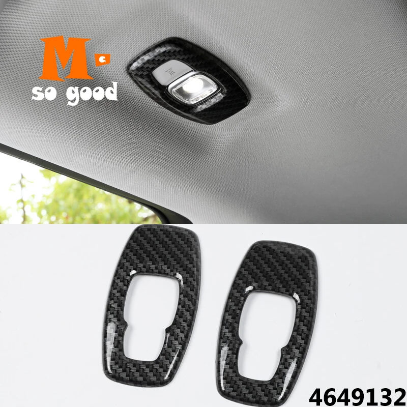 

ABS Chrome For Renault Kadjar 2015 2016 2017 2018 2019 accessories car styling Car rear reading Lampshade read light Cover trim