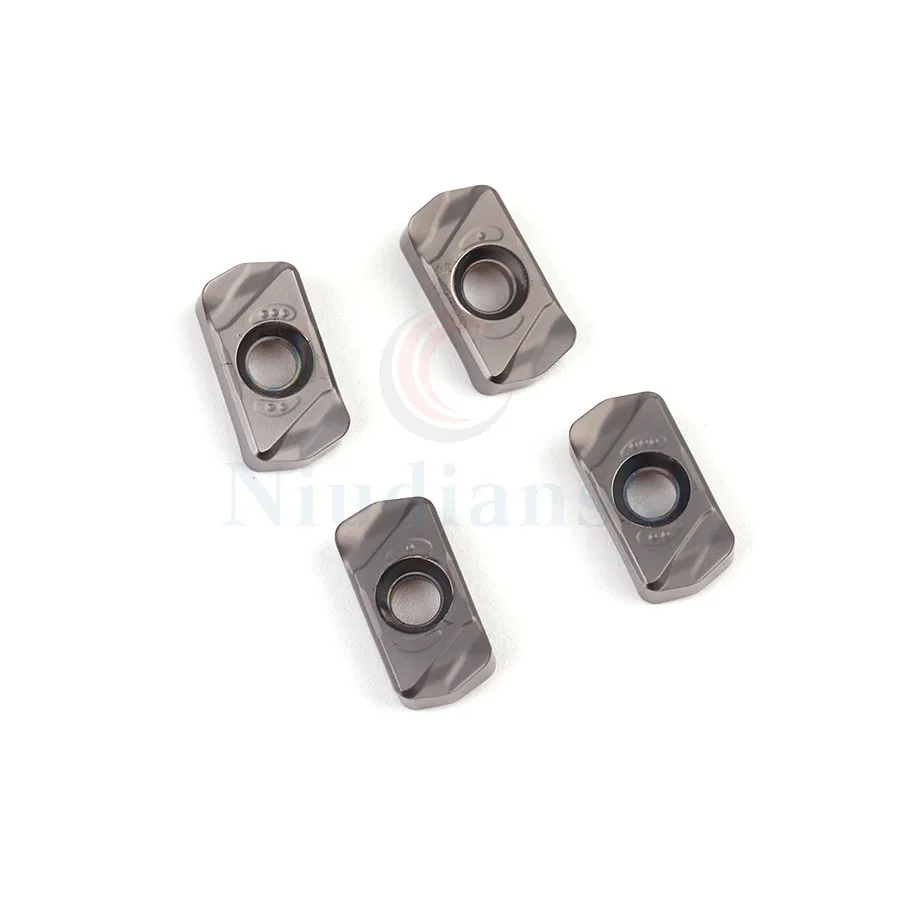 Deskar lnmu0303zer mj lf6018 inserções de carboneto fresa cnc torno lâminas de corte moagem ferramentas de gerencio, para aço inoxidável