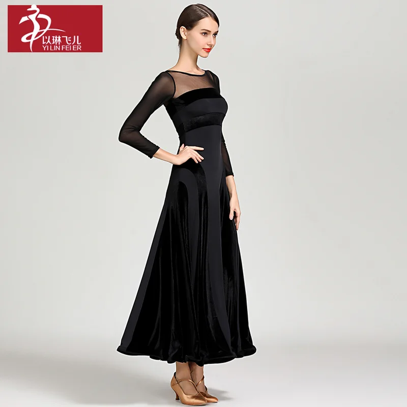 NEW Latin Salsa Cha cha Tango Ballroom Dance Dress Standard Ballroom Dress Moden Dance Dress #S9047