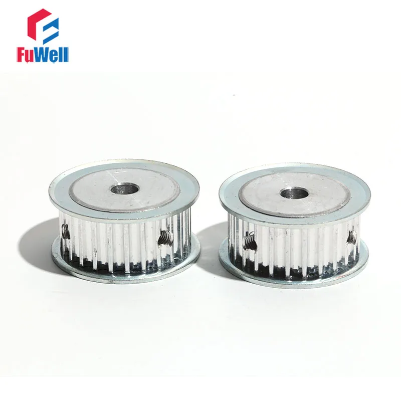 HTD5M 25T Timing Pulley 5/6/6.35/8/10/12/20mm 25Teeth Transmission Belt Pulley 16mm/21mm/27mm Belt Width Toothed Gear Pulley