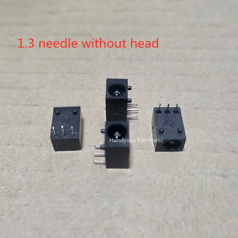 Toma de corriente CC DC-003, 3,5x1,3mm, hembra, 3 pines, toma de corriente directa, Conector de montaje de Panel de Pin de cobre