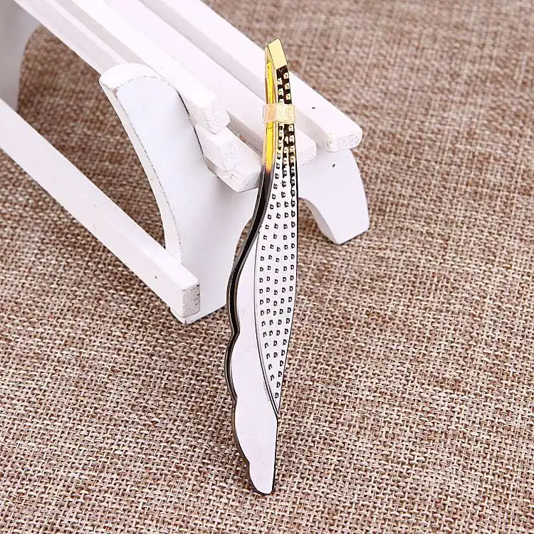 ขนาดเล็กแหนบสแตนเลสแหนบคิ้วคลิปคิ้ว FORCE De feathering CLAMP ดึงเคราแต่งหน้าเครื่องมือและอุปกรณ์เสริม