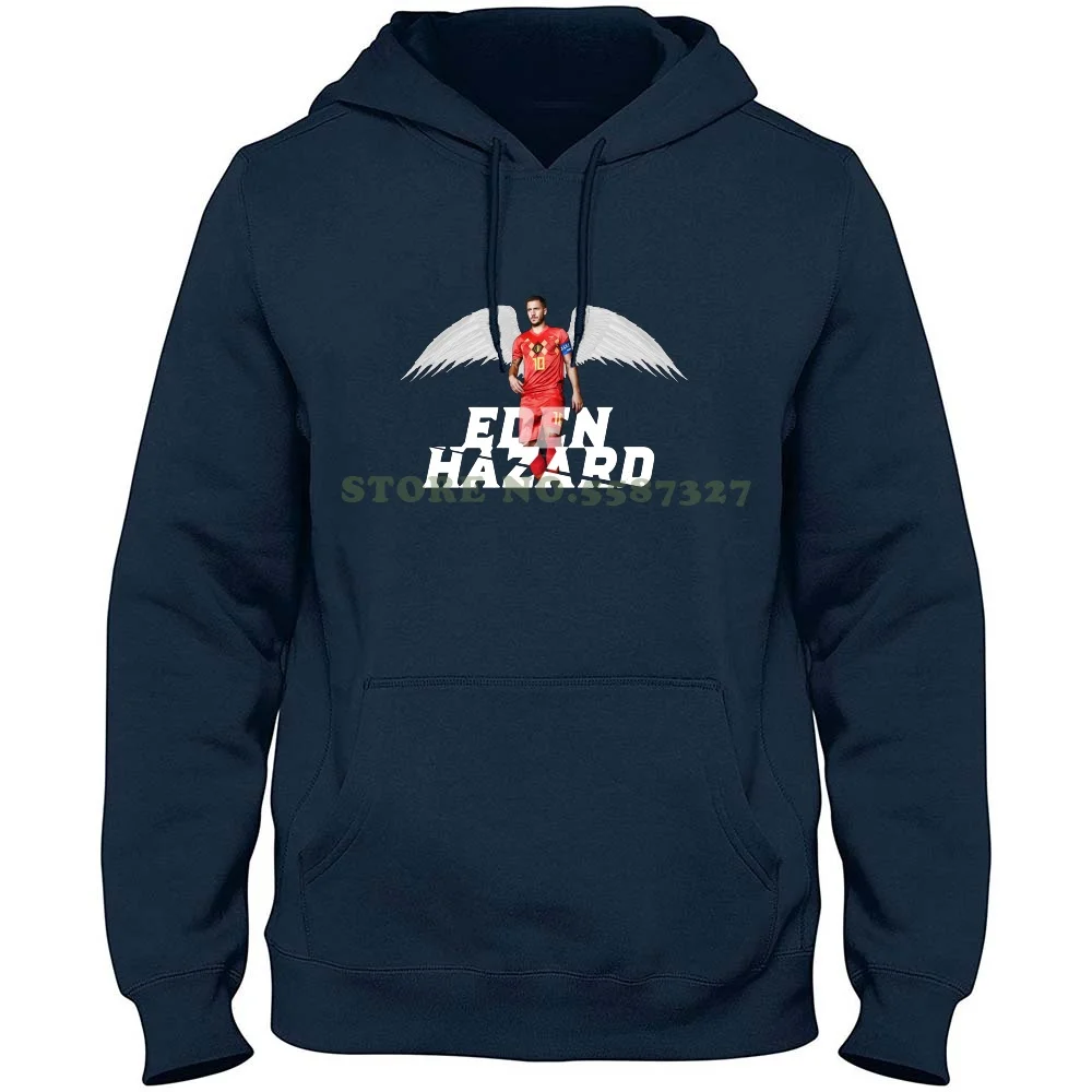 Eden Hazard Belgium 100% Pure Cotton Hoodie Belgium Eden Hazard Kevin De Bruyne Belgium England Russia Football Europe