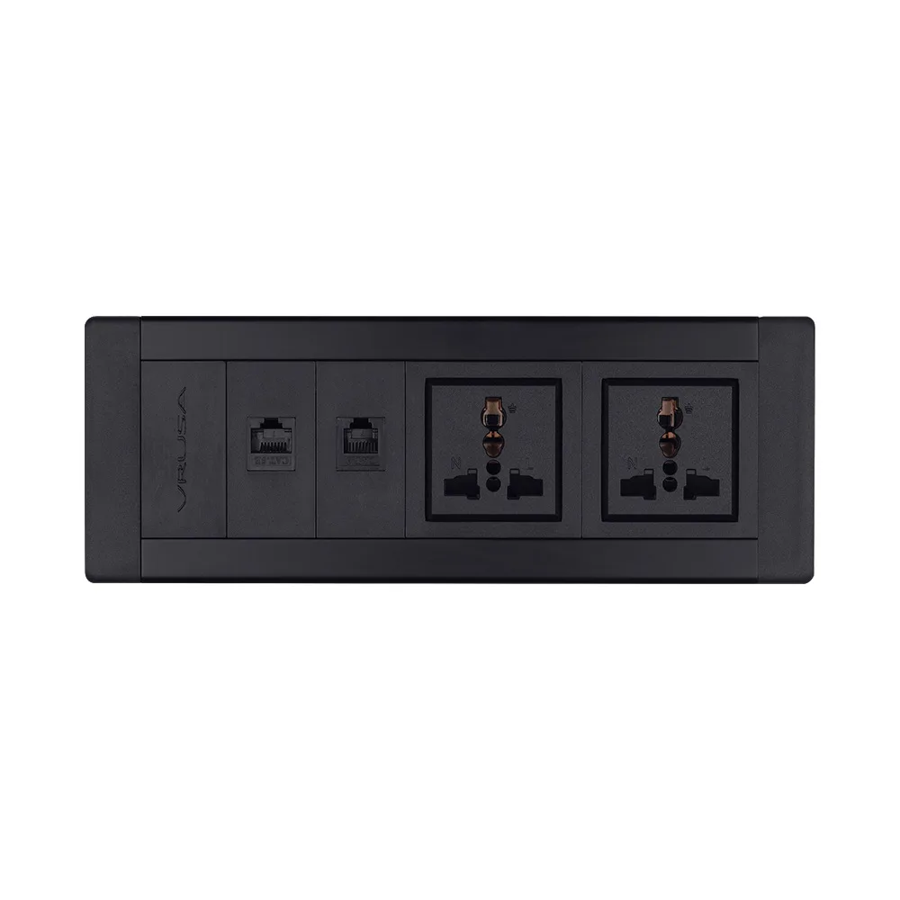 

Kitchen counter embedded multifunctional office desktop socket