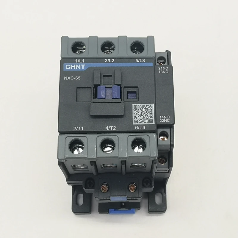 

CHINT AC Contactor NXC-65 1NO+1NC 50Hz 65A AC220V 380V 110V 24V 36V 48V Replace CJX2-6511