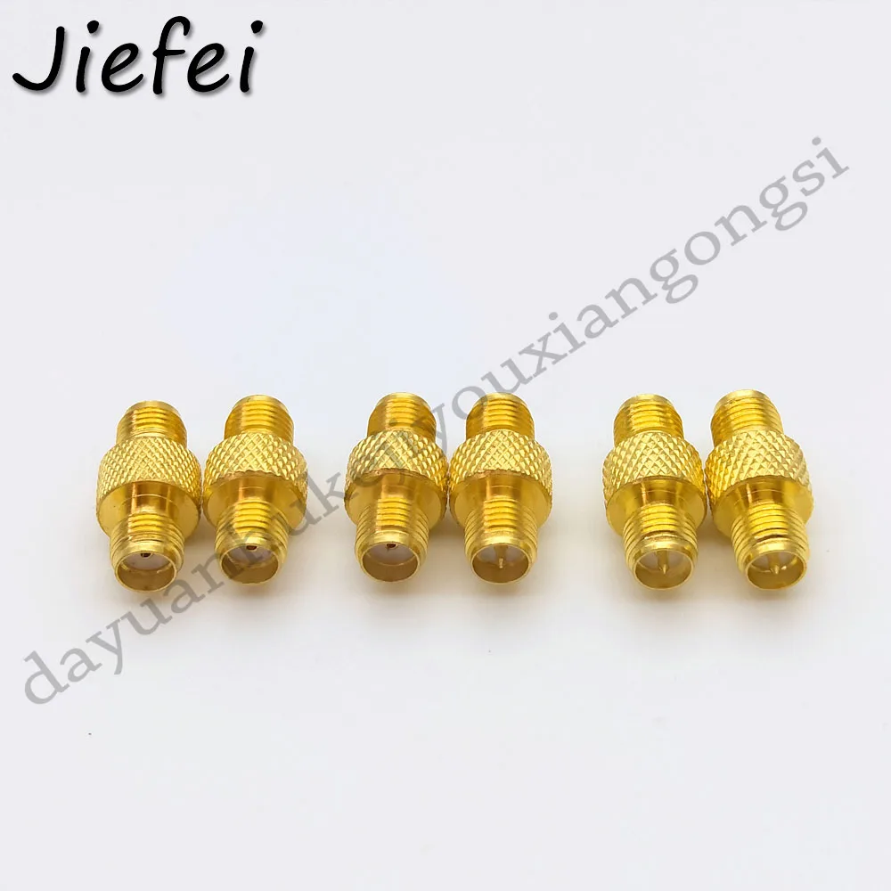 50-400 Pcs New 3-Type RF SMA / RP SMA Female to Female High frequency Adapter Copper Coax Connector Coupler