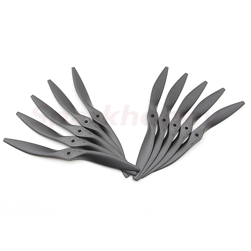 10PCS HAOYE EP 7x4 7040 CW university slow speed folding propeller bore diameter 4mm for RC Fixed-wing aircraft accessories