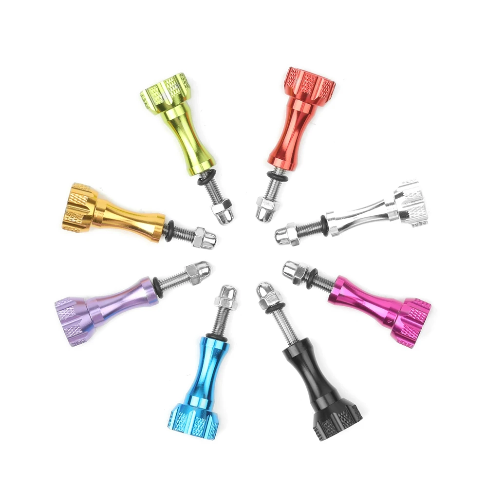 سبائك الألومنيوم الجوز الإبهام برغي جبل ل GoPro بطل فيوجن ماكس شاومي يي لايت 4K SJCAM SJ7 H9 سوني ل الذهاب برو أوسمو ملحق