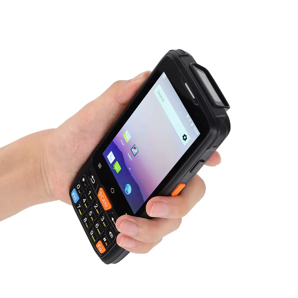 CARIBE PL-40L Android 8.1 Barcode Scanner 125khz RFID Reader  with 4.0 Touch Screen  Wifi 4G Bluetooth