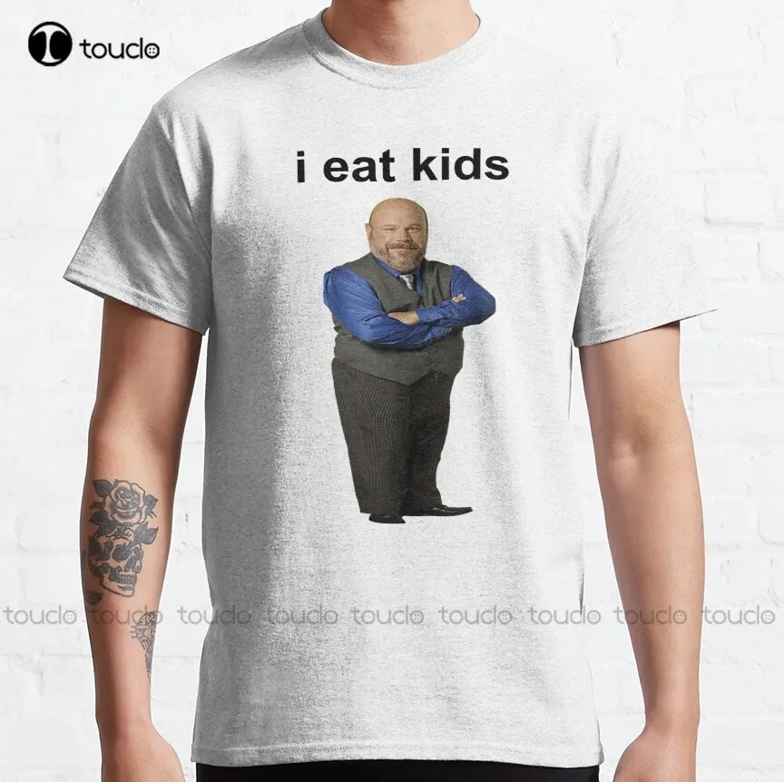 Bertram I Eat Kids Classic T-Shirt Girl Dad Shirt Custom Aldult Teen Unisex Digital Printing Tee Shirt Fashion Funny New Xs-5Xl