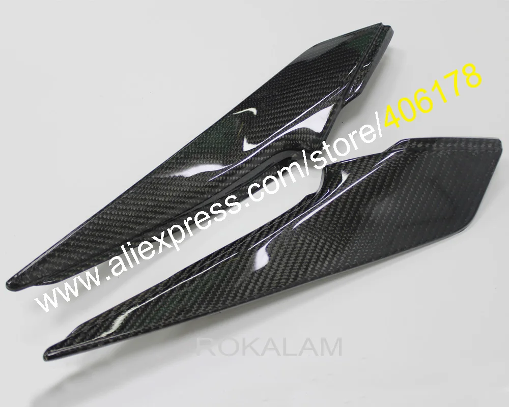 2 x Carbon Fiber Tank Side Covers Panels For Honda CBR1000RR 2012 2013 2014 2015 2016 CBR1000 RR Tank Side Cover Fairing