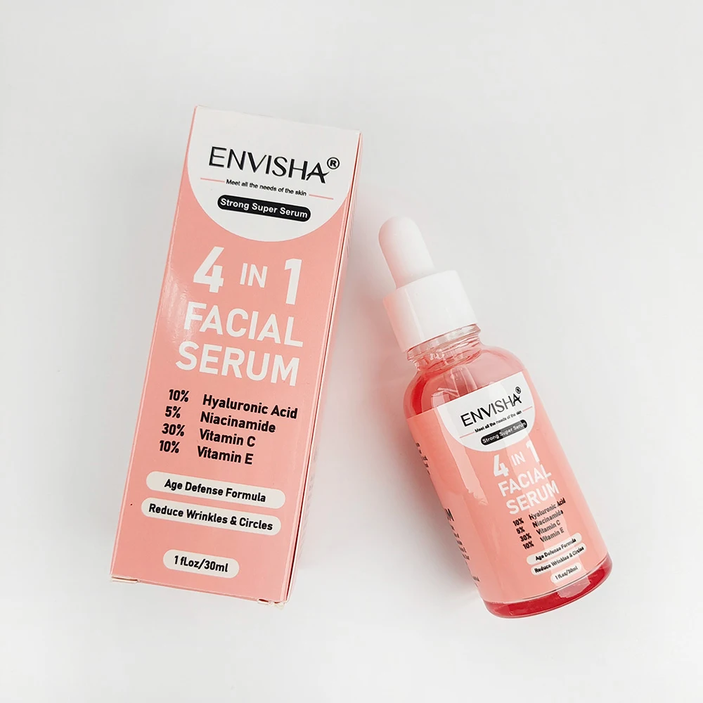 ENVISHA Gesichts Serum Hyaluronsäure Niacinamid Vitamin Gesicht Hautpflege Anti-Aging Falten Bleaching Feuchtigkeitsspendende Schrumpfen Poren – Detail 9