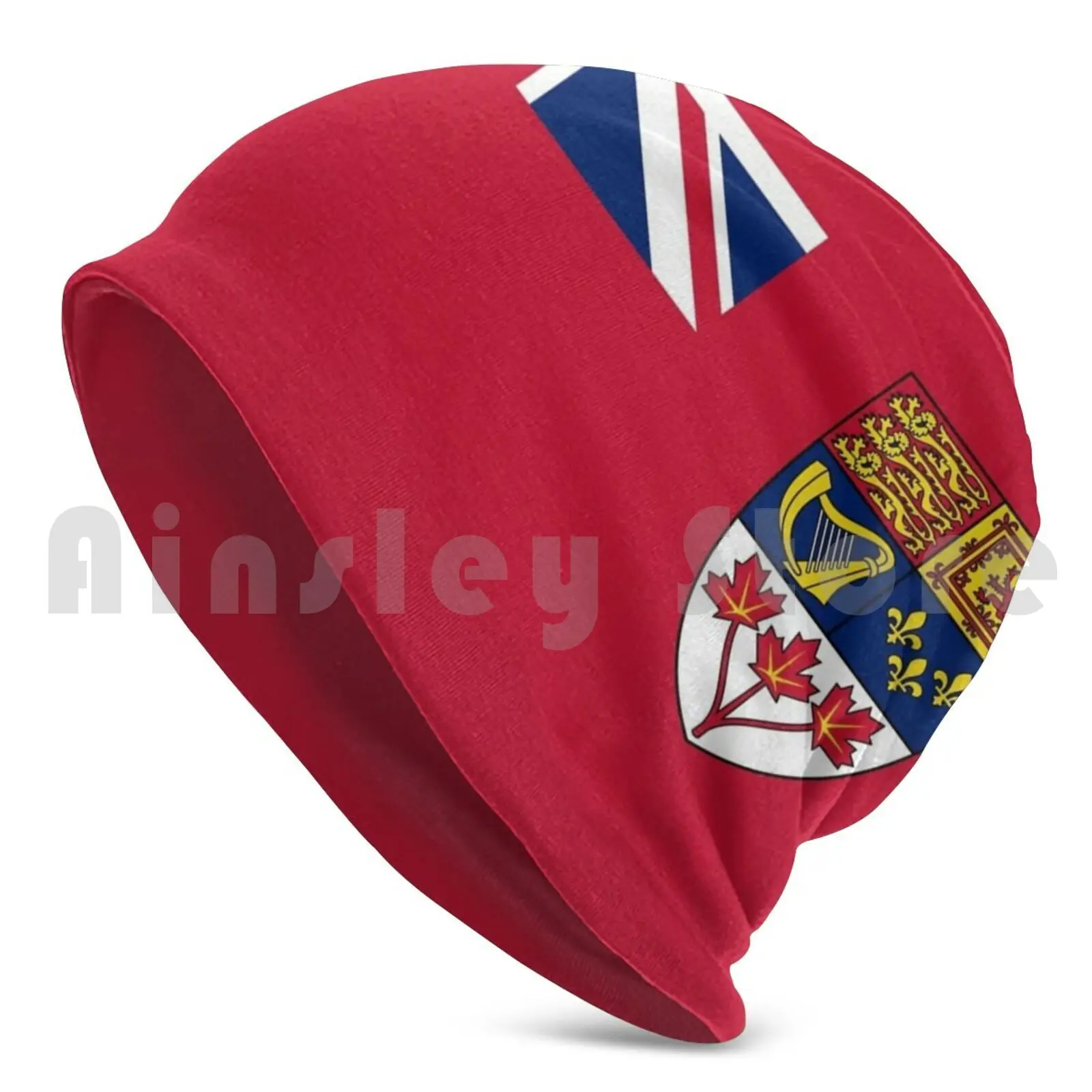 Canada Red Ensign Flag Vintage Canadian Symbol Hd High Quality Online Store Beanies Pullover Cap Comfortable Ensign