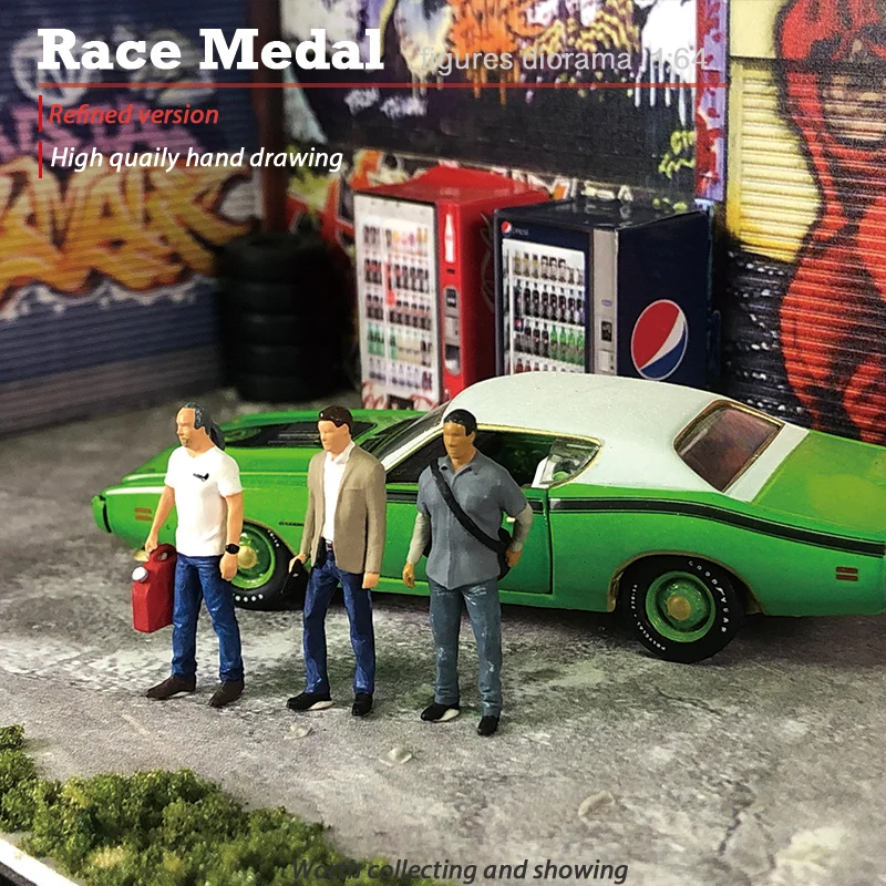 RM1:64 scale figures diorama Grand Theft Auto V GTA game 1/64 model