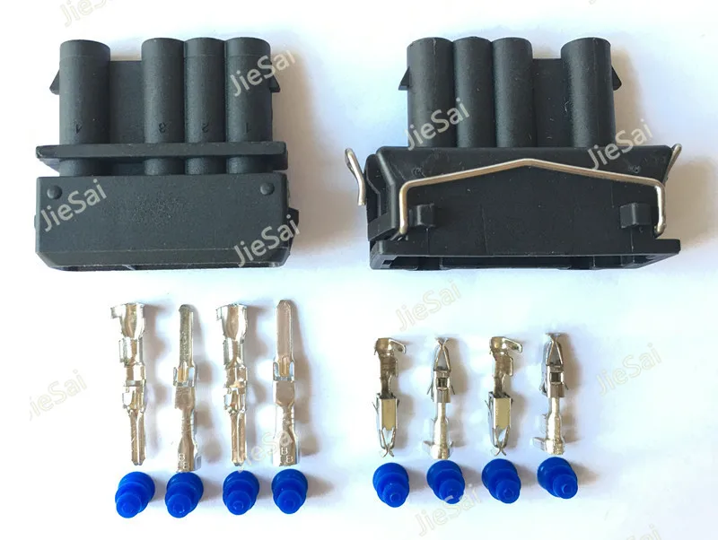 4 Pin 357 972 754 J / 357 972 964 K Sensor Plug Automotive Socket Connector 357972754J 357972964K