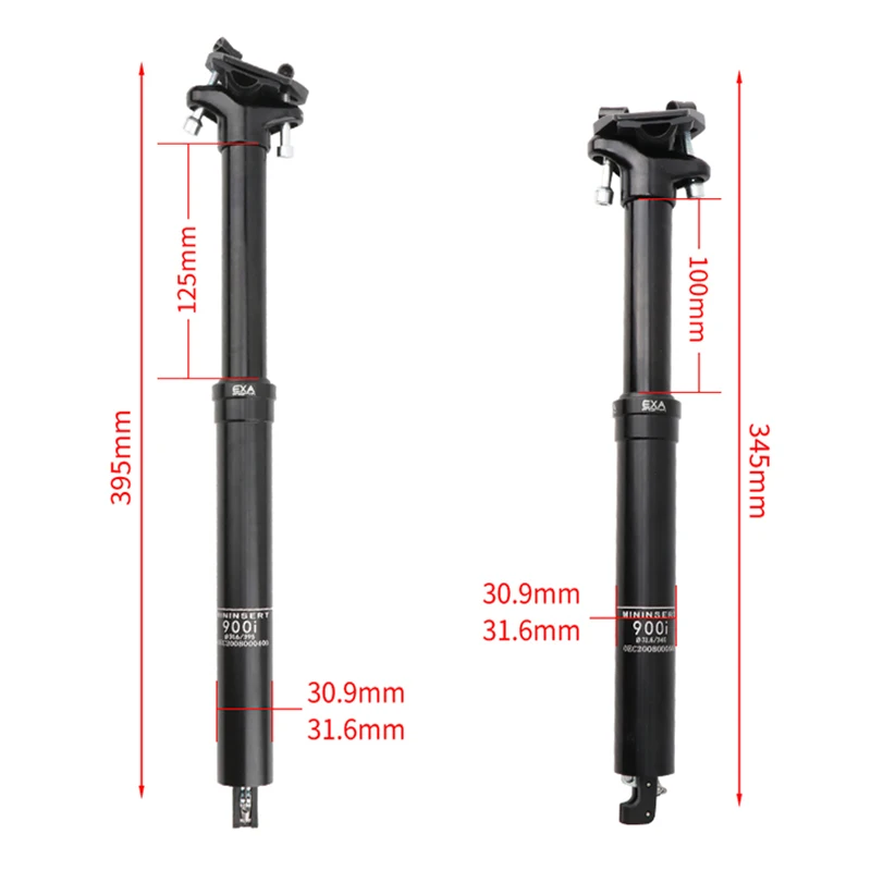 Kindshock KS EXA 900i Dropper Seatpost 30.9/31.6*395mm Mountain
