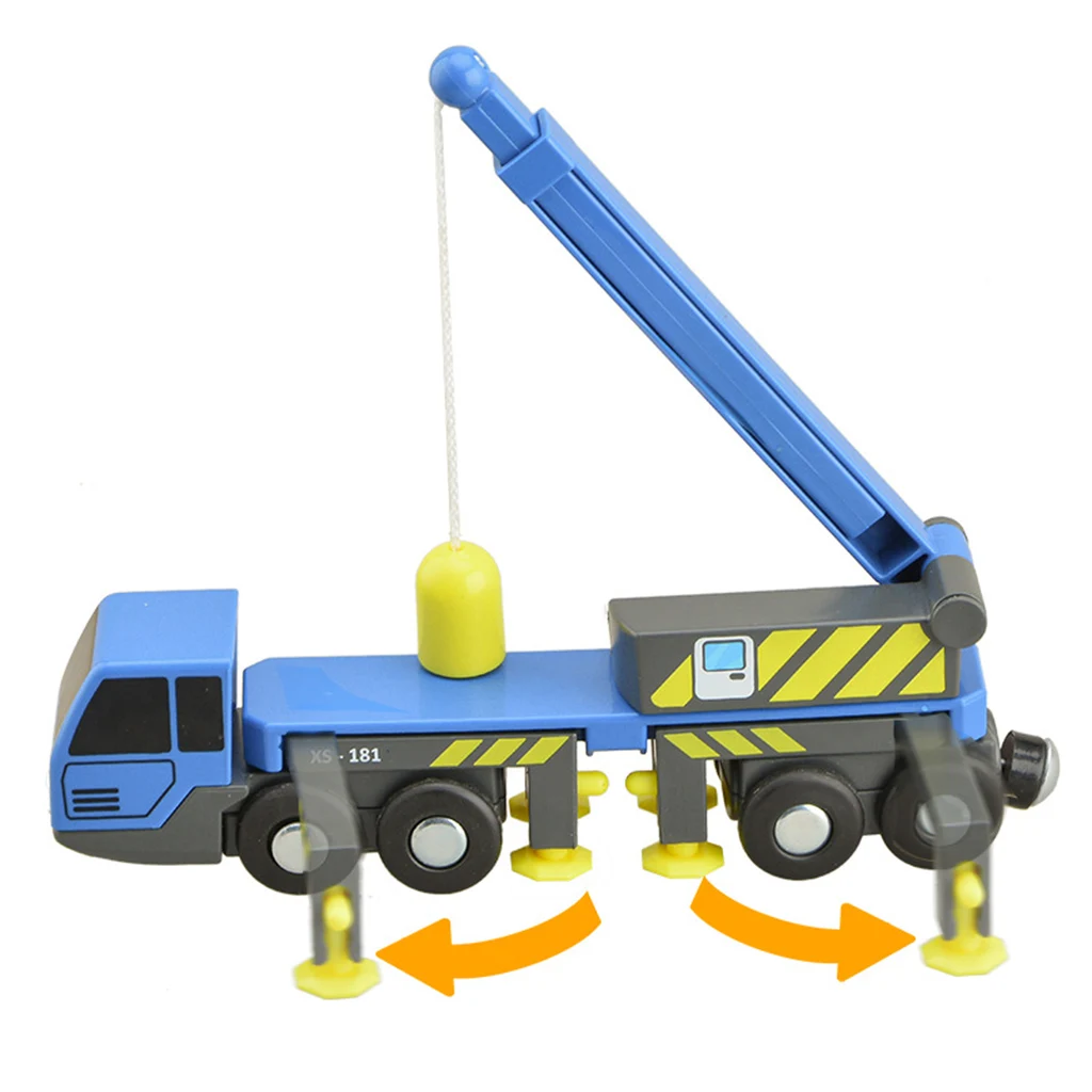 Multifunctional Micro Crane Truck Toy Vehicles Boys Kids Toddlers Children