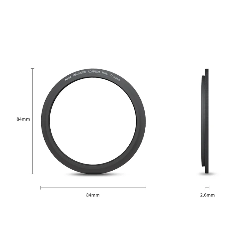 Imagem -04 - Kase 82 Milímetros kw Magnetic Step-up Anel Adaptador em Kit 6282 mm Mais 6792 mm Mais 72-82 mm Mais 77-82 mm