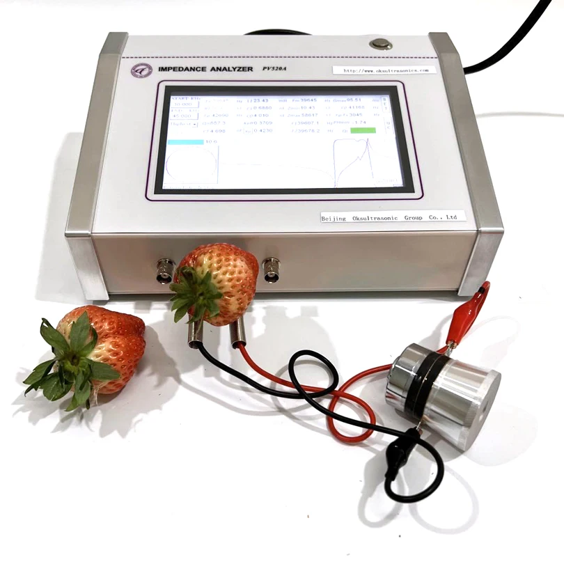 1khz -5mhz Impedance Spectrometer For Ultrasonic Analysis Of Piezoelectric Element Characteristics