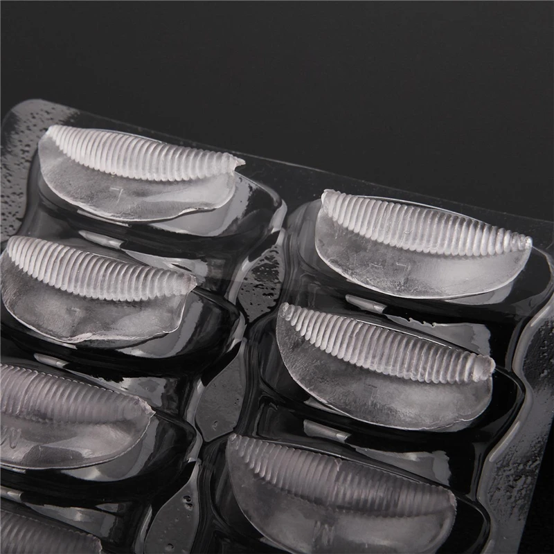 10pcs Silicone Eyelash Perming Permanent Perm Curler Lifting False Fake Patches Lashes Assistant Lash ToolsEyelash Shield Pad