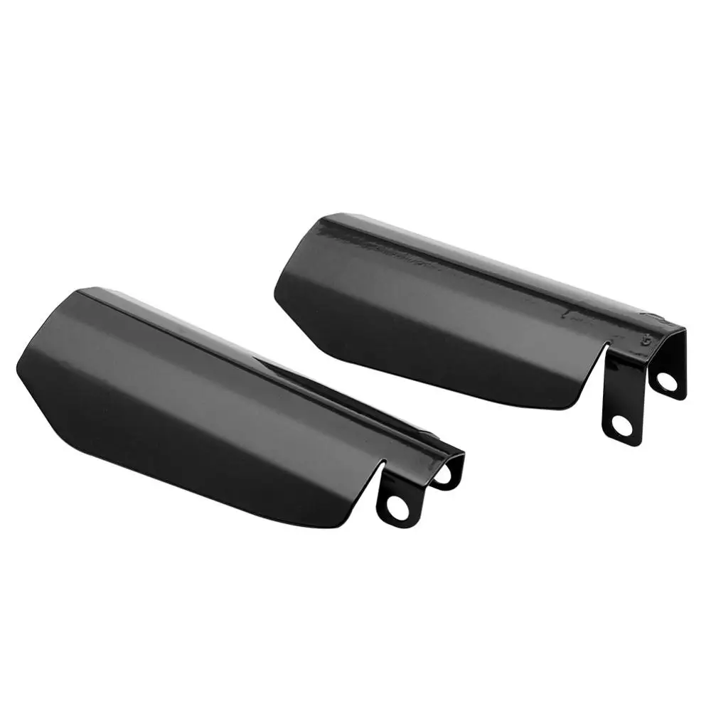 Motorcycle Black Coffin Cut Large Hand Guards Fit For Harley Touring Sportster Dyna FXR's Baggers 2007-Up