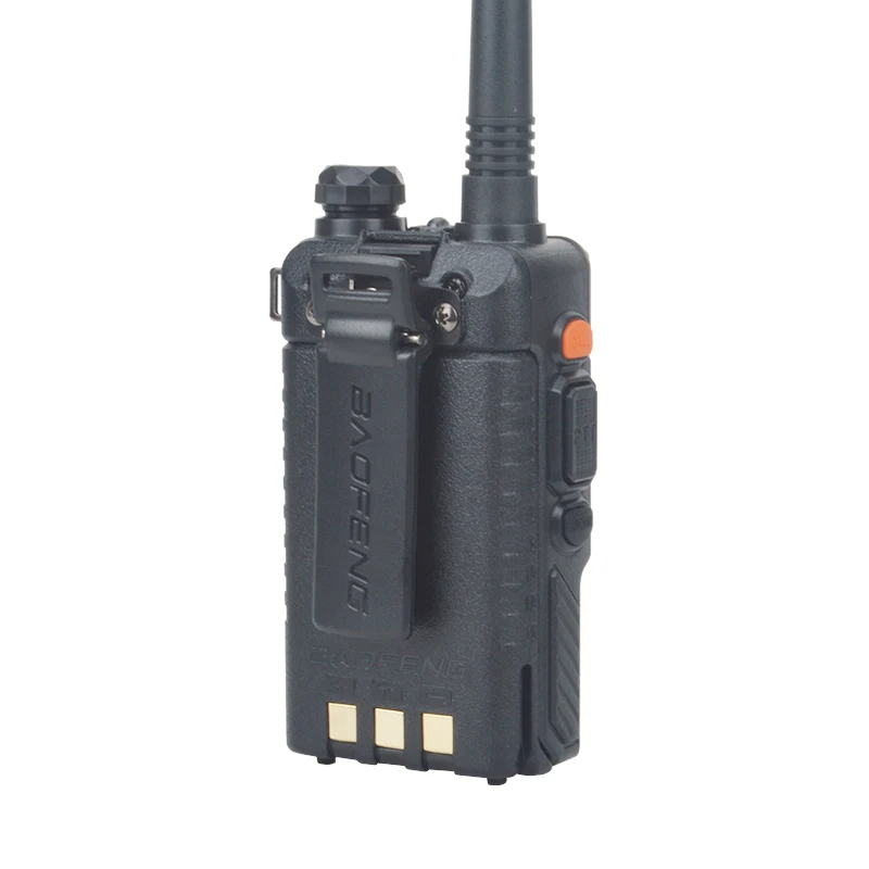 UV-5RB baofeng walkie taklie vhf/uhfデュアルバンドfmポータブルfm双方向ラジオ (イヤホン付き)