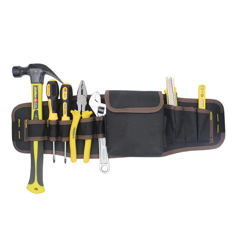Multi Alat Kit Listrik Sabuk Pinggang Yang Dapat Disesuaikan Alat Kantong Tas Pinggang Tas Tahan Air Alat Penyimpanan Tas Perbaikan Alat Penyimpanan tas