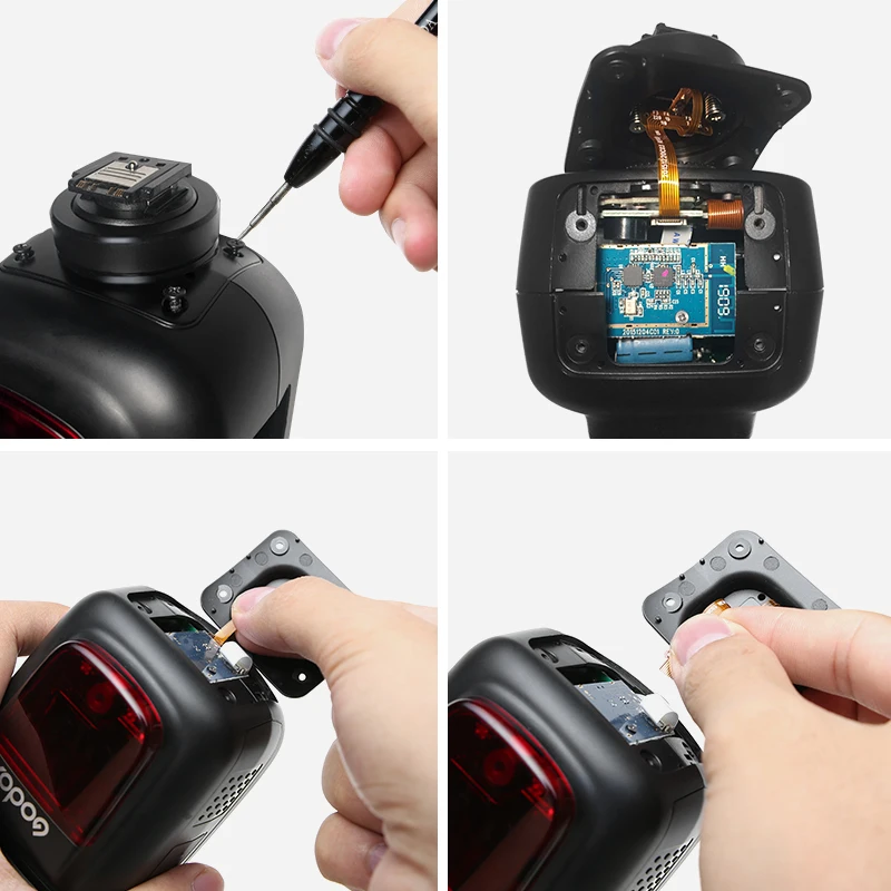 Zapata para Godox V1 V1C V1N V1S V1F V1O V1P TTL, Flash redondo para cámara, Speedlight