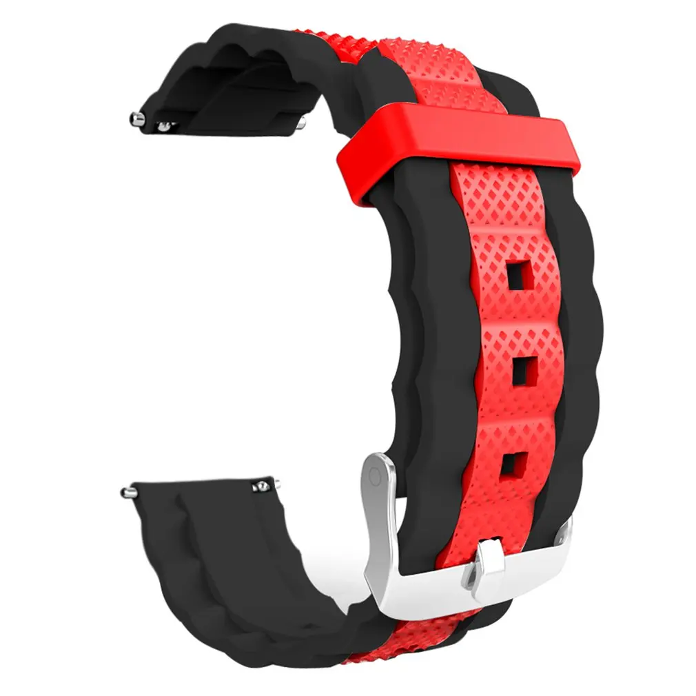 22mm Sport Silicone Band for  Watch GT GT 2 46mm Wrist Strap Bracelet for Samsung Galaxy Watch 46mm Gear S3 Huami GTR 47mm