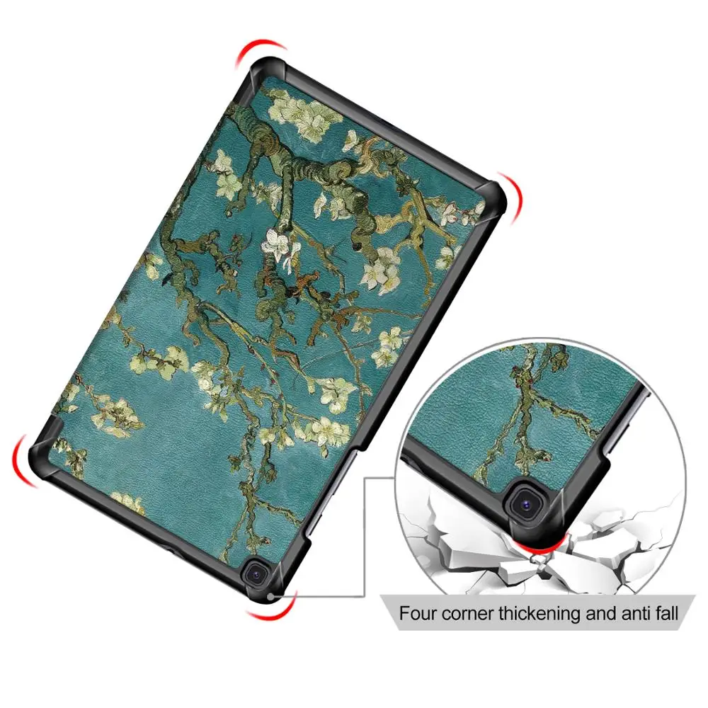 For Samsung Galaxy Tab A 8.0 2019 Case Leather Magnetic Stand Cover For Galaxy Tab A 8,0 inch SM-T290 SM-T295 Non S Pen Model