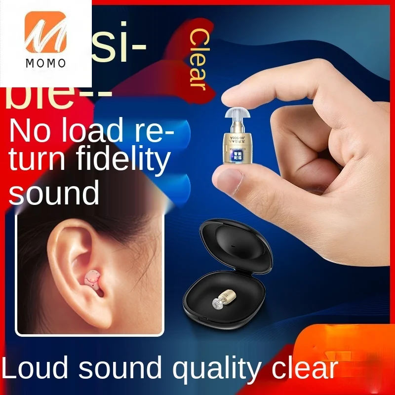 Hearing Aid for the Elderly Genuine Deaf Ear Back Wireless & Stealth Young Middle-Aged and Elderly Amplifier Headset CC