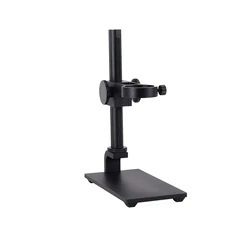 HAYEAR Mini Aluminum Alloy Stand USB Microscope Stand Holder Bracket Mini Foothold Table Frame for Microscope Repair Soldering