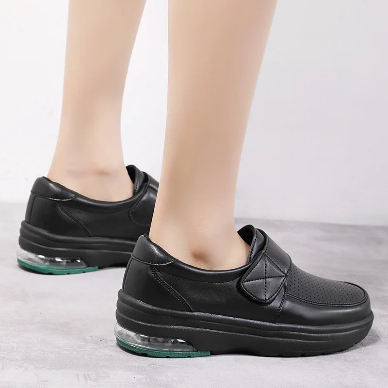 Sneakers Woman Nurse 5 Shoes - Nursing Women Summer Shoe Female Health Work Flat Walking Soft Non Slip Hospital Nurse Shoes2