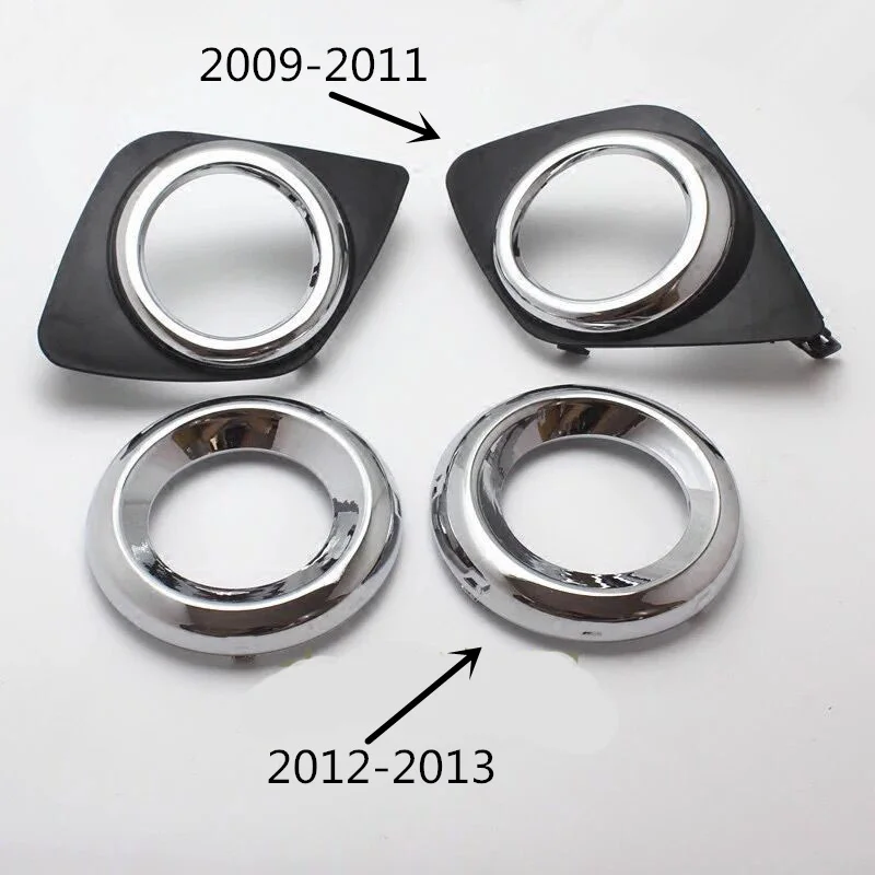 For Toyota Rav4 Accessories 2009 2010 2011 2012 2013 Car Front Bumper Fog Light Fog Lamp Foglights Decoration Cover Garnish Trim view 3